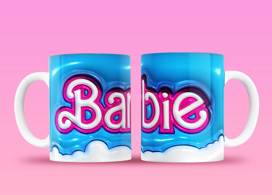 Tazas 3D Barbie 5