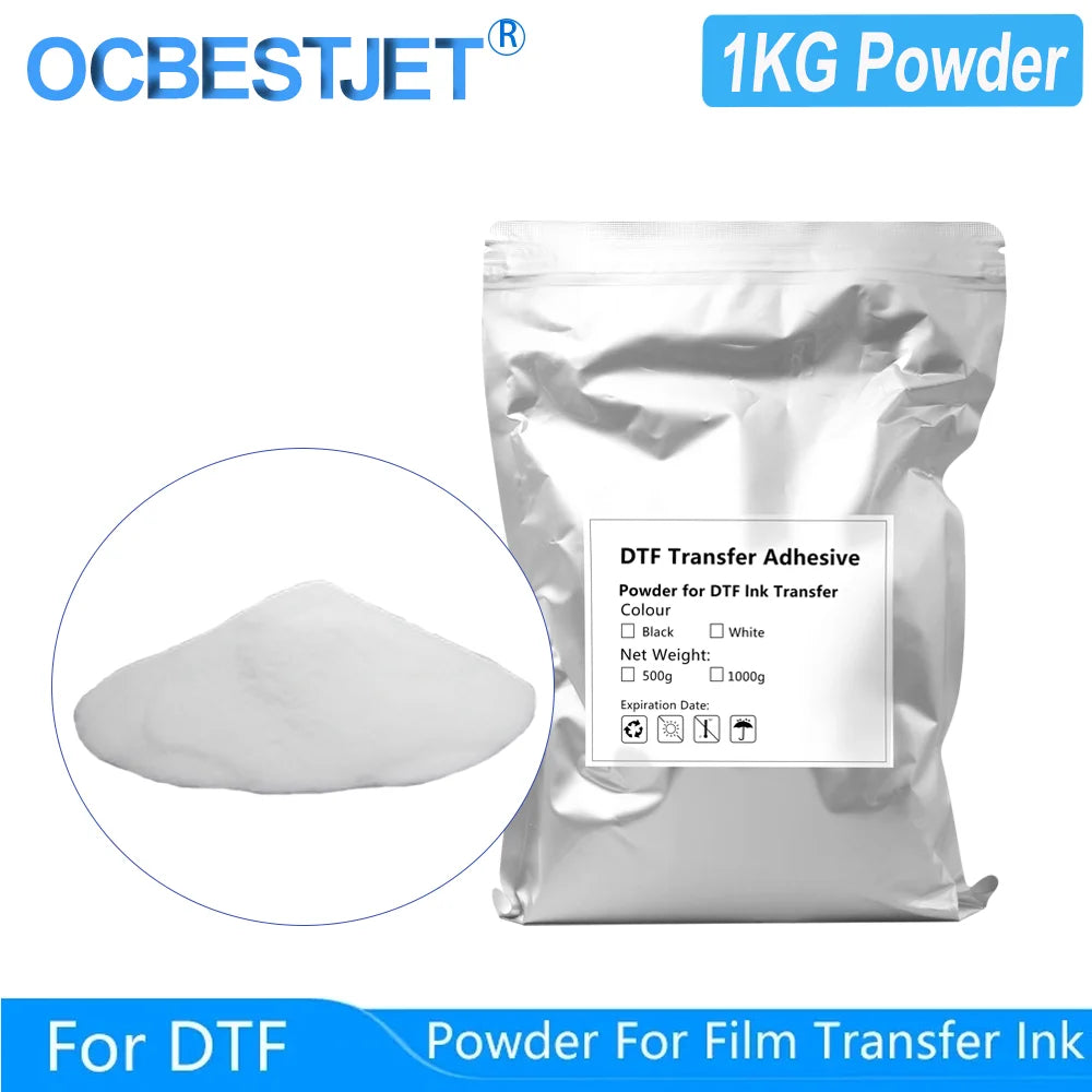 1KG Powder For Direct Transfer Film Printing For DTF Ink Printing PET Film Printing And Transfer